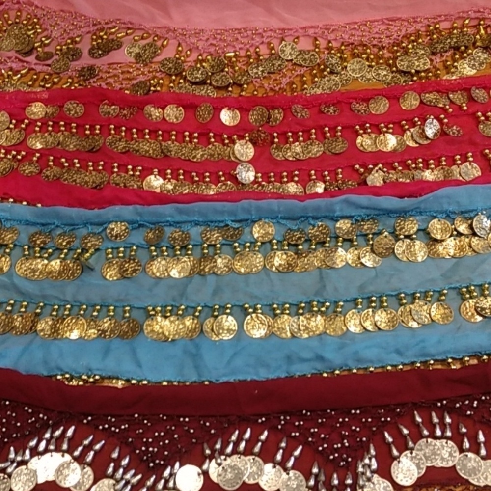 Beautiful COINBELTS for belly dancing or costumes